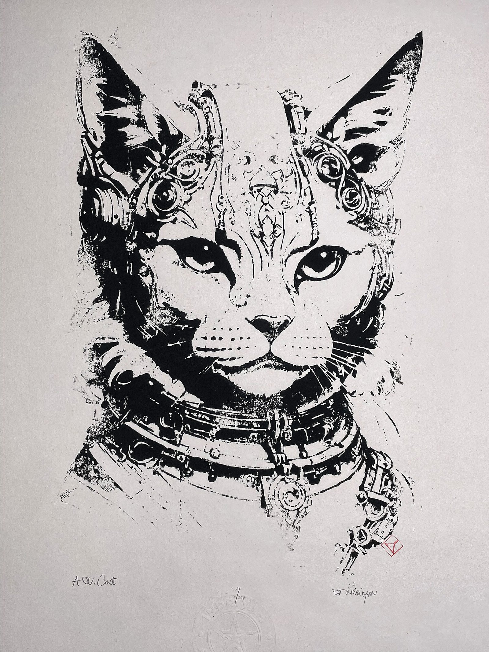 Ancient Warrior Cat - A.W. Cat