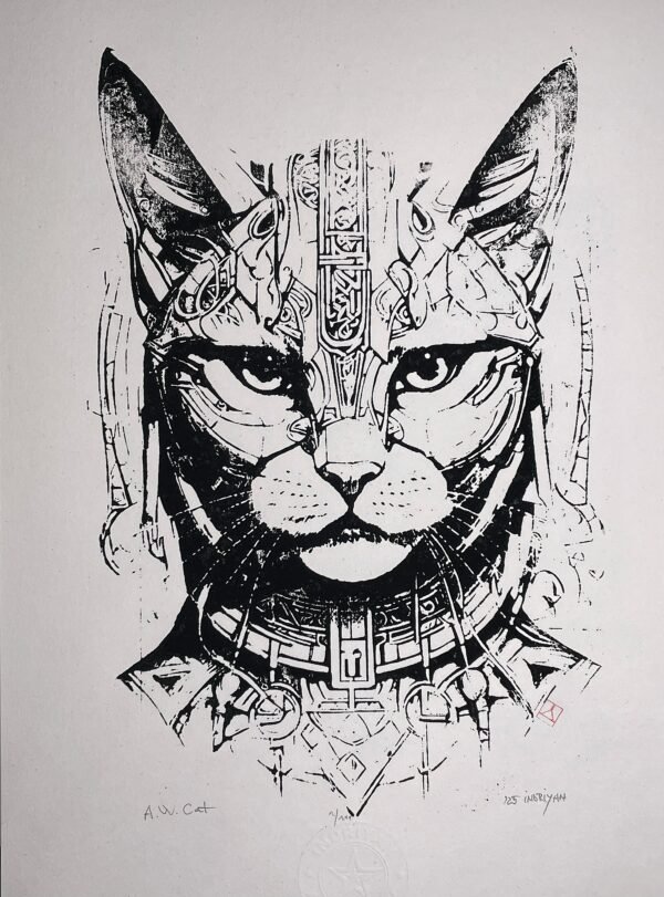 Ancient Warrior Cat - A.W. Cat - SECOND VARIATION